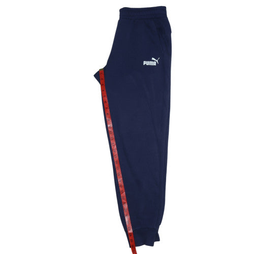 Puma Men's Blue Regular Fit Sweatpants Size L