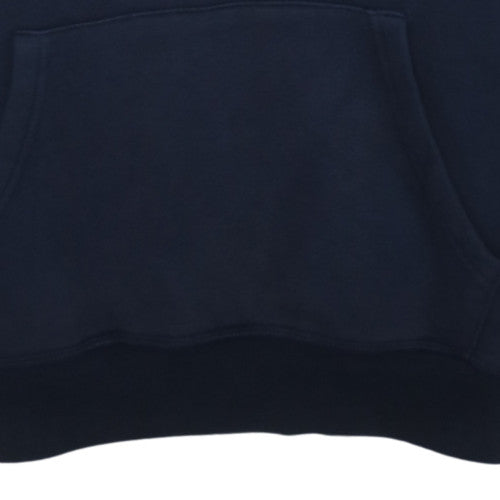 Tommy Hilfiger Men's Blue Pullover Hoodie Small Fleece Logo Sweatshirt