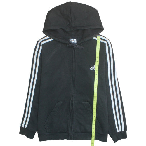 Adidas Mens Black Full Zip Hoodie XL Classic Sportswear