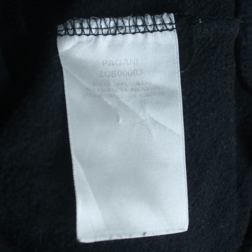 Fila Men's Black Full Zip Hoodie Medium Regular Fit Fleece