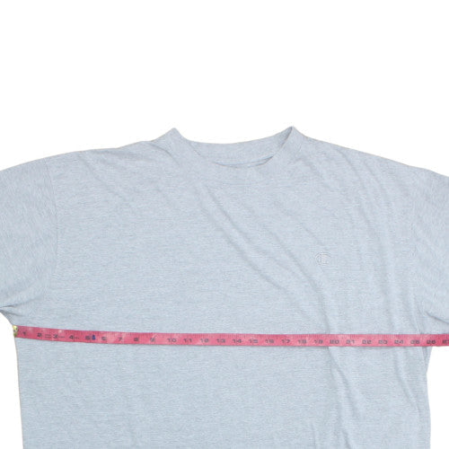 Champion Men's Grey 3XL Classic Crew Neck Cotton T-Shirt