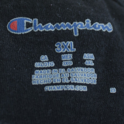 Champion Men's Black 3XL Middle Tennessee Graphic T-Shirt