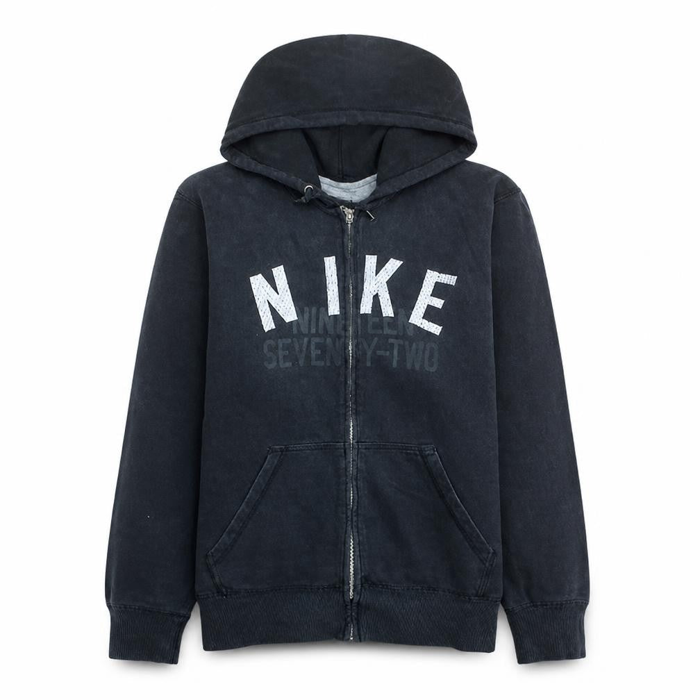 Nike Men's Black Full Zip Hoodie Size M Fleece Sportswear