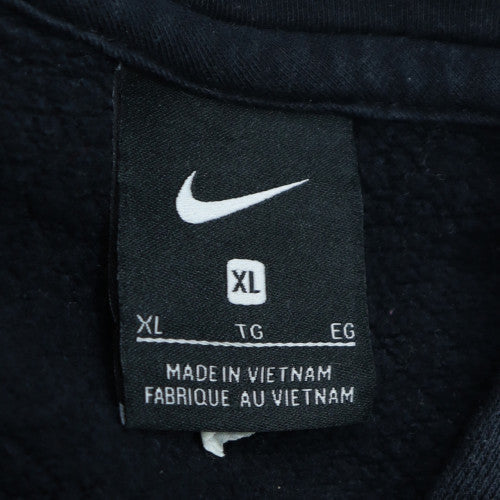 Nike Men's Black XL Pullover Hoodie Fear The Deer Basketball Sportswear