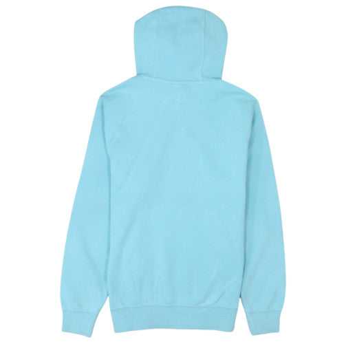 Nike Womens Blue Pullover Hoodie XS Cotton Blend Hooded Sweatshirt