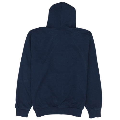 Carhartt Men's Blue Pullover Logo Hoodie Size L