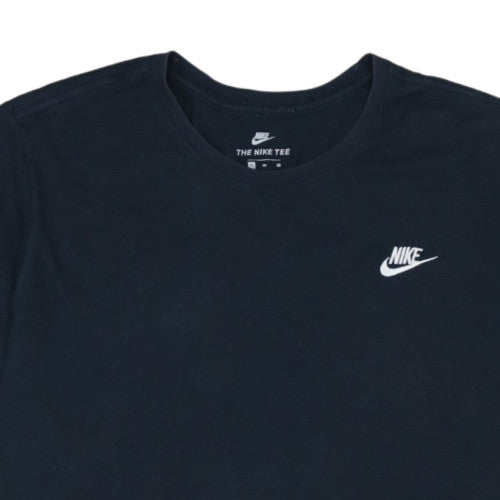 Nike Men's Black Crew Neck Cotton T-Shirt Size L