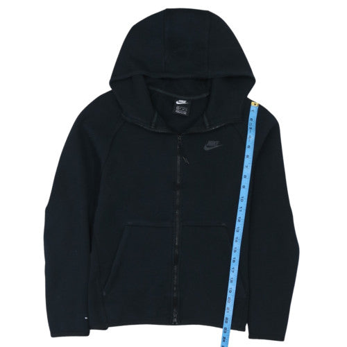 Nike Womens Black XS Full Zip Hoodie Sweatshirt