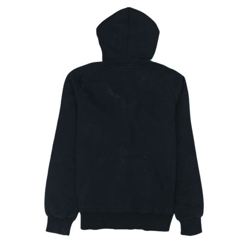 Adidas Men's Black Full Zip Hoodie S Sports Fleece Essentials