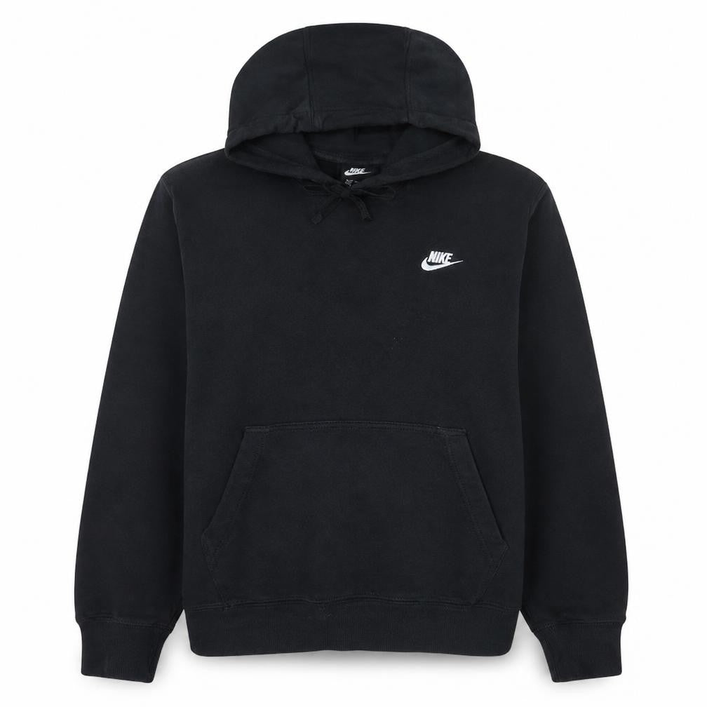 Nike Womens Black M Pullover Hoodie 80% Cotton 20% Polyester