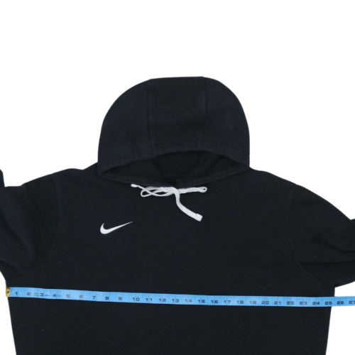 Nike Men's Black XL Pullover Hoodie with Logo and Pockets