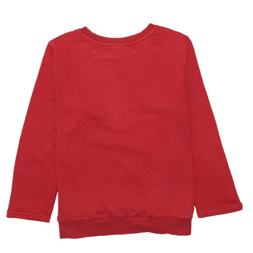 Adidas Women Red Crew Neck Pullover Sweatshirt Size 10
