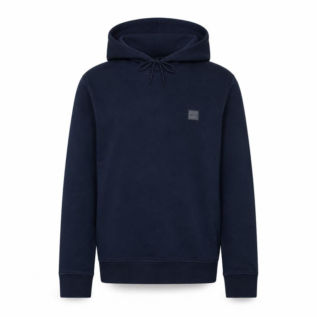 Hugo Boss Men's Blue Pullover Hoodie Size M Regular Fit