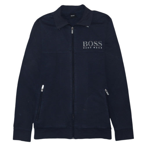 Hugo Boss Men's Black Regular Fit Track Jacket Size L