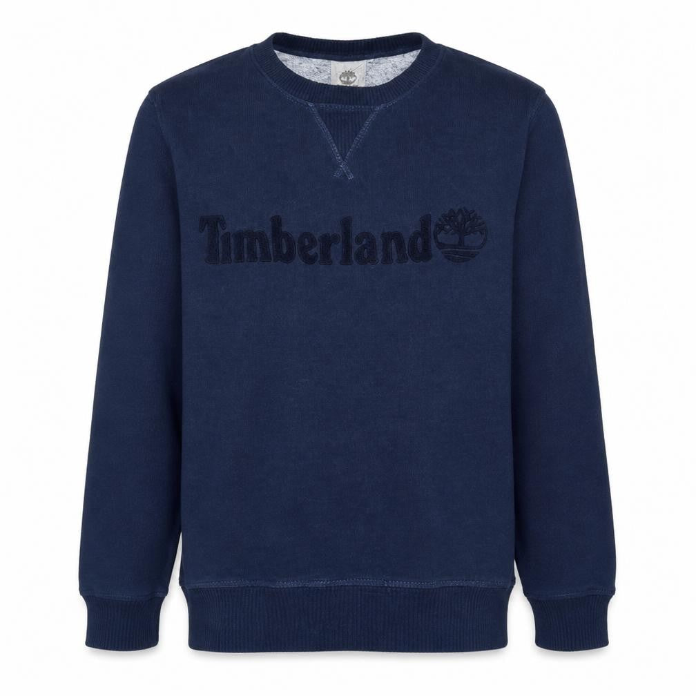 Timberland Men’s Blue Crew Neck Pullover Sweatshirt Size S