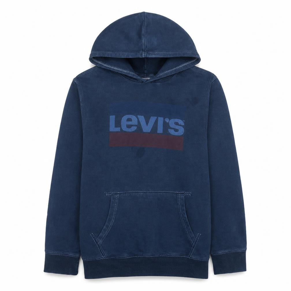 Levi's Men's Blue Pullover Hoodie XL Classic Logo Cotton Sweatshirt