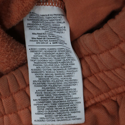 Nike Men's Brown Fleece Sweatpants Small Regular Fit