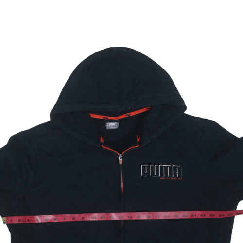 Puma Men's Black XL Full Zip Fleece Hoodie