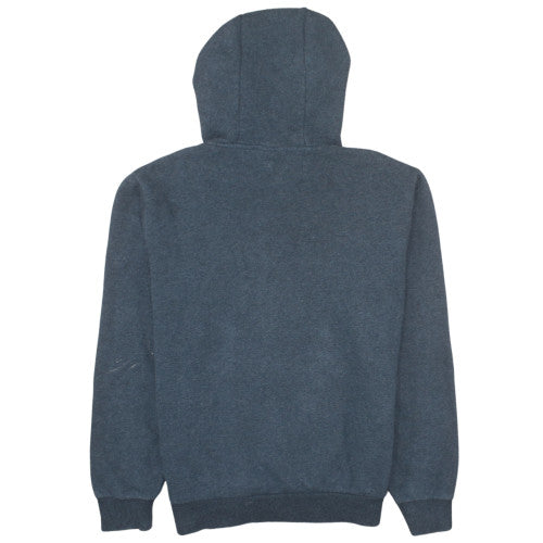Ellesse Women's Grey Pullover Hoodie UK 10 Cotton Blend Logo Sweatshirt