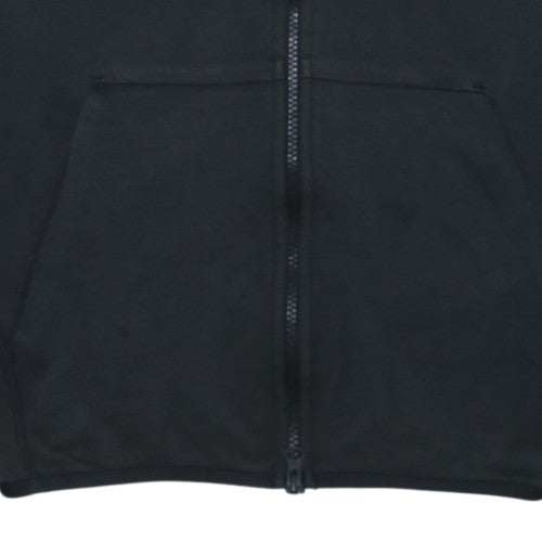 Nike Men's Black Full Zip Hoodie Size M Fleece Sweatshirt