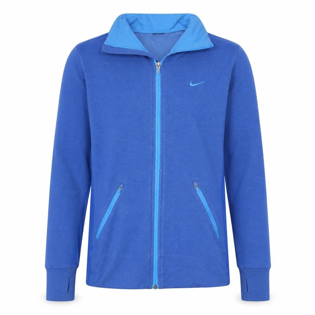 Nike Men's Blue Dri-FIT Full Zip Sweatshirt Jacket Size M