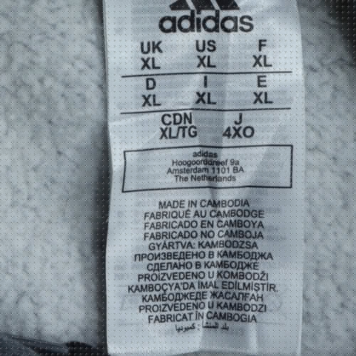 Adidas Mens Grey XL Full Zip Hoodie Sweatshirt