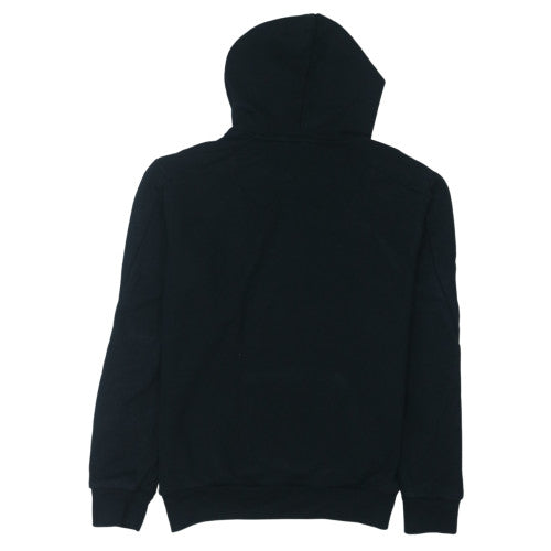 Adidas Men's Black Small Pullover Hoodie with Logo Graphic
