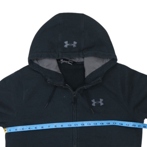 Under Armour Men's Black Full Zip Athletic Hoodie Size L