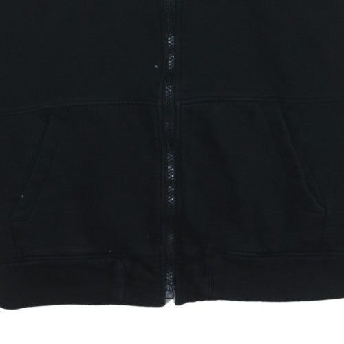 Nike Air Black Full Zip Hoodie Mens L Hooded Sweatshirt