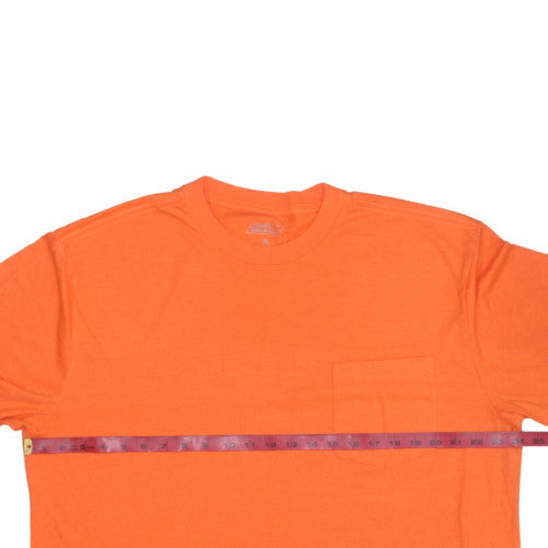 Dickies Men’s Orange XL Crew Neck Short Sleeve Workwear T-Shirt