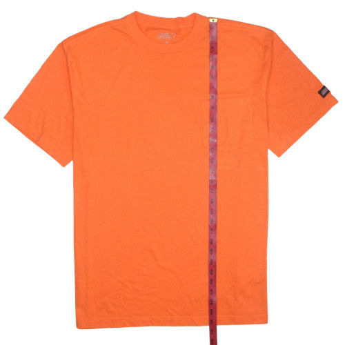 Dickies Men’s Orange XL Crew Neck Short Sleeve Workwear T-Shirt
