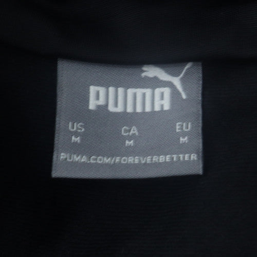 Puma Men’s Black 1/4 Zip Sports Sweatshirt M Regular Fit