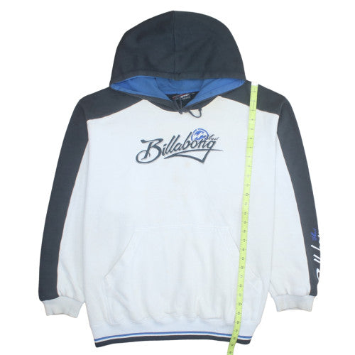 Billabong Mens White 2XL Pullover Fleece Surf Hoodie