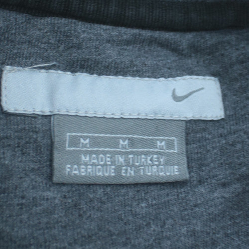 Nike Mens Grey Fleece Pullover Sweatshirt Size M Crew Neck