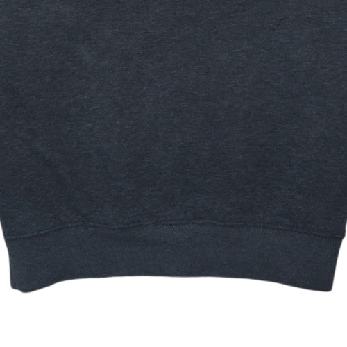 Nike Mens Grey Fleece Pullover Sweatshirt Size M Crew Neck