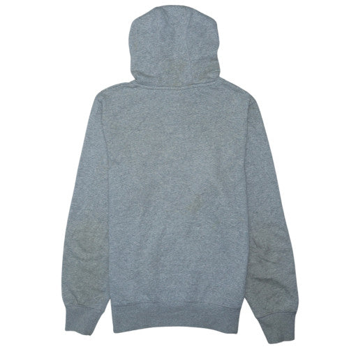 Champion Men's Grey Pullover Hoodie L Logo Fleece Sweatshirt