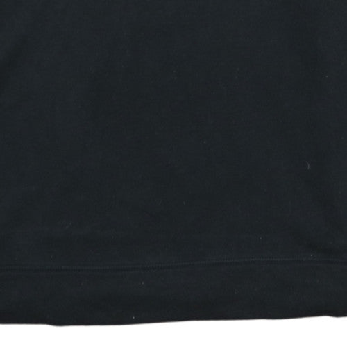 Tommy Hilfiger Men's Black Logo Crew Neck Sweatshirt Size M