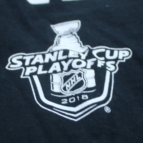Adidas Men's Black 3XL Sports Graphic T-Shirt Stanley Cup 2018