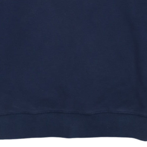 Carhartt Men's Blue Crew Neck Pullover Sweatshirt Size L