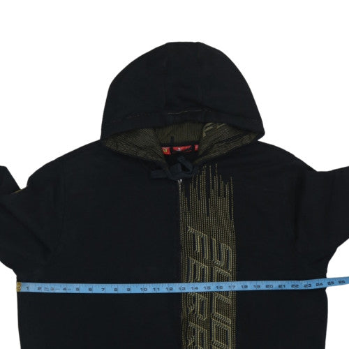 Puma Ferrari Men’s Black Full Zip Hoodie L Graphic Motorsport