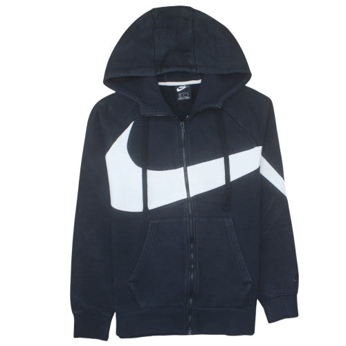 Nike Men's Black Full Zip Hoodie M Sportswear Fleece Sweatshirt