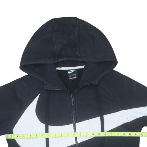 Nike Men's Black Full Zip Hoodie M Sportswear Fleece Sweatshirt