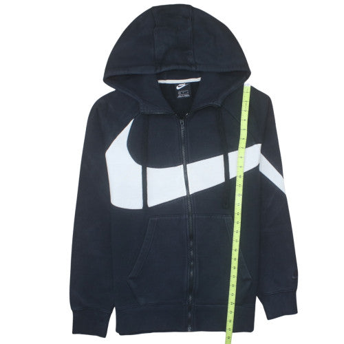 Nike Men's Black Full Zip Hoodie M Sportswear Fleece Sweatshirt