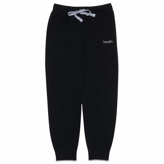 Champion Men's Black Jogger Sweatpants L Fleece Elastic Waist