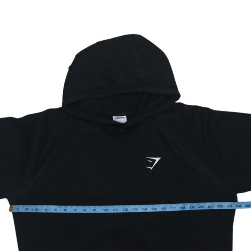 Gymshark Men's Black Pullover Hoodie Size L Regular Fit
