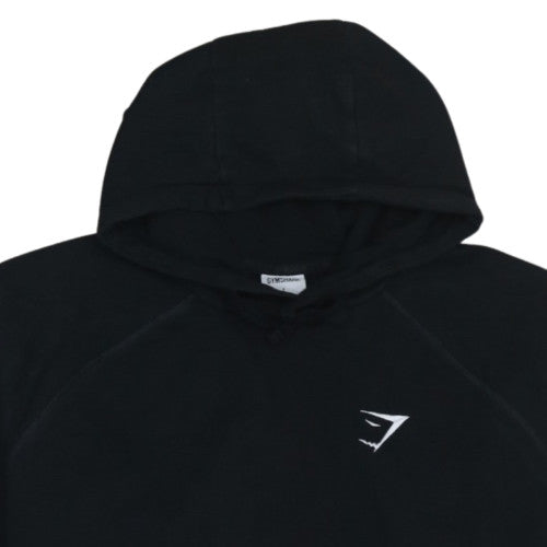 Gymshark Men's Black Pullover Hoodie Size L Regular Fit
