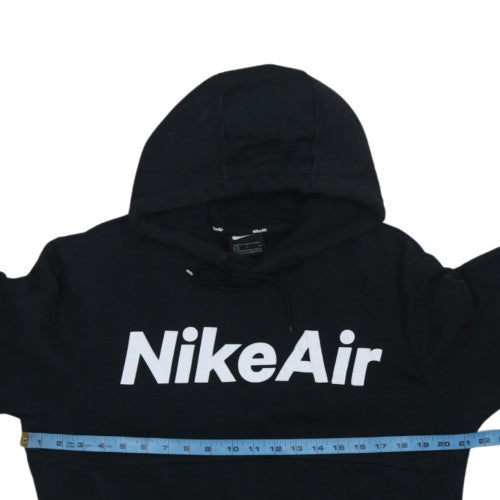 Nike Air Men's Black Pullover Hoodie Size S Regular Fit Fleece