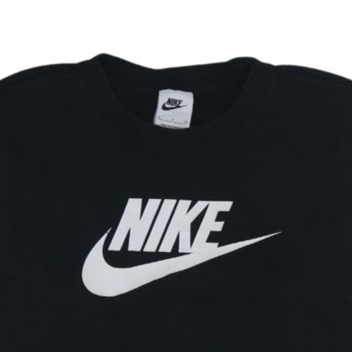 Nike Men's Black Small Crew Neck Pullover Sweatshirt