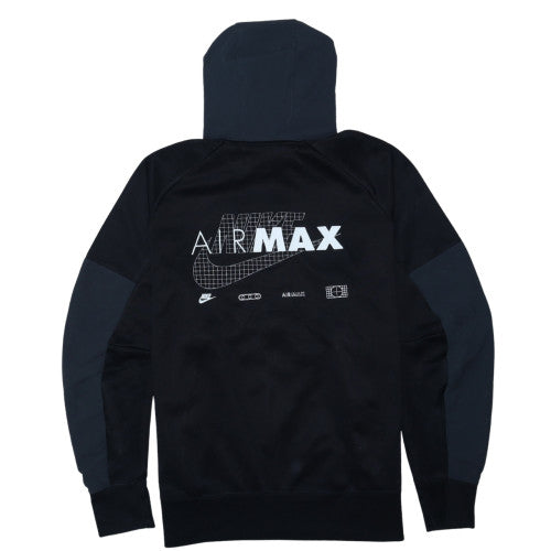 Nike Men's Black Full Zip Air Max Hoodie Size L Sportswear