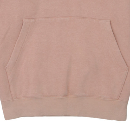 Nike Womens Pink Pullover Hoodie M Hooded Sweatshirt Casual